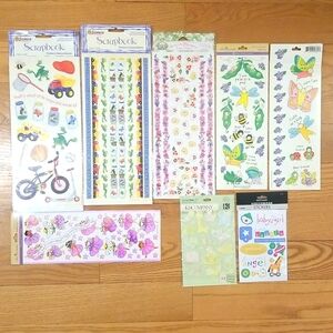 Lot of Baby Children Stickers for Scrapbooking